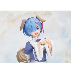 Re:Zero - - Starting Life in Another World statuette PVC Rem Memory Snow Puppy Ver. Renewal Edition