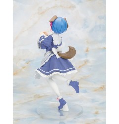 Re:Zero Starting Life in Another World - Statuette Rem Memory Snow Puppy Ver. Renewal Edition