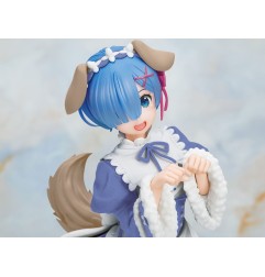 Re:Zero - - Starting Life in Another World statuette PVC Rem Memory Snow Puppy Ver. Renewal Edition