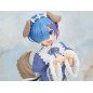 Re:Zero Starting Life in Another World - Statuette Rem Memory Snow Puppy Ver. Renewal Edition
