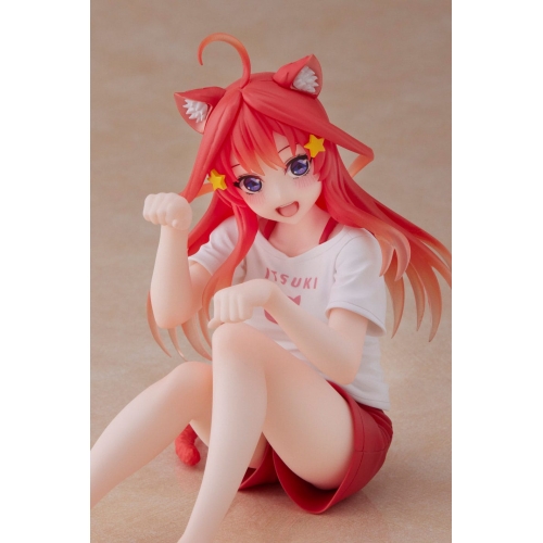 The Quintessential Quintuplets - Statuette Desktop Itsuki Nakano Newley Written Cat Roomwear Ver.