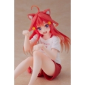 The Quintessential Quintuplets - Statuette Desktop Itsuki Nakano Newley Written Cat Roomwear Ver.