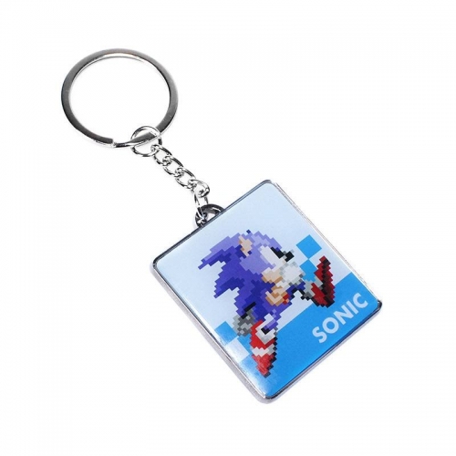 Sonic The Hedgehog - Porte-clés métal Sonic 7 cm
