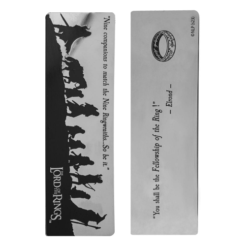 Le Seigneur des Anneaux - Marque-page Fellowship of the Ring 14 x 4 cm