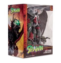 Spawn - Figurine Megafig King Spawn with Wings and Minions 30 cm