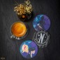 Mercredi- Pack 4 sous-verres Mercredi