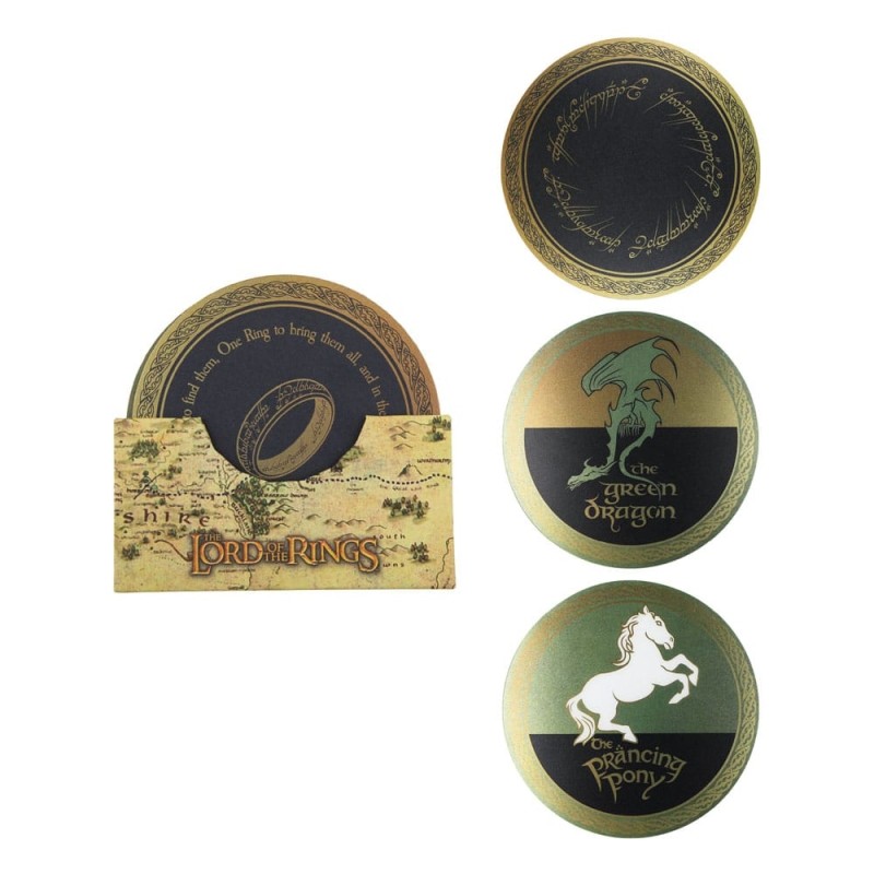 Le Seigneur des Anneaux - Pack 4 sous-verres