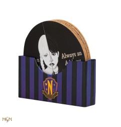 Mercredi- Pack 4 sous-verres Mercredi