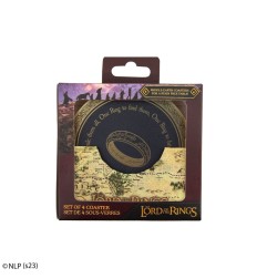 Le Seigneur des Anneaux - Pack 4 sous-verres