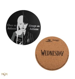 Mercredi- Pack 4 sous-verres Mercredi