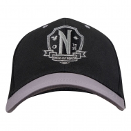 Mercredi - Casquette Baseball Nevermore Academy Black