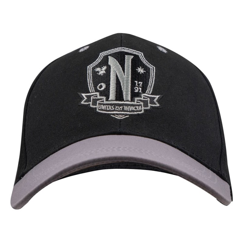 Wednesday - Casquette Baseball Nevermore Academy Black