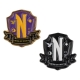 Mercredi - Pack 2 pin's Nevermore Academy
