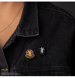 Wednesday - Pack 2 pin's Nevermore Academy