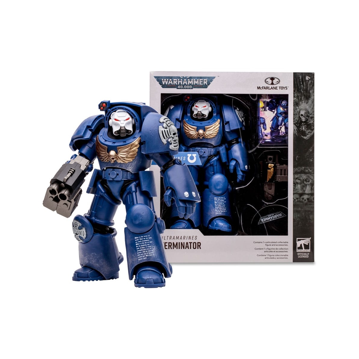 Boite de 5 figurines Warhammer 40.000 Escouade de terminator gardes loups -  Figurine de collection - Achat & prix