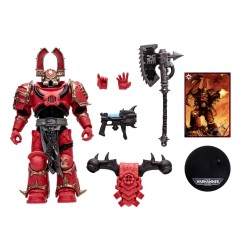 Warhammer 40k - Figurine Chaos Space Marines (World Eater) 18 cm