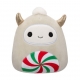 Squishmallows - Peluche Yeti blanc avec Peppermint Swirl Belly 12 cm