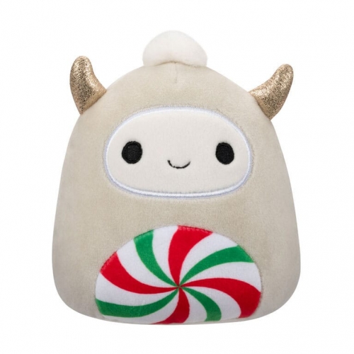 Squishmallows - Peluche Yeti blanc avec Peppermint Swirl Belly 12 cm