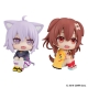 Hololive Production - Statuette Look Up Korone Inugami & Okayu Nekomata 11 cm