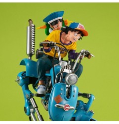 Dragonball Z Desktop Real McCoy EX - Diorama Son Goku & Son Gohan & Robot with two legs 20 cm