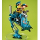 Dragonball Z Desktop Real McCoy EX - Diorama Son Goku & Son Gohan & Robot with two legs 20 cm