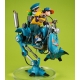 Dragonball Z Desktop Real McCoy EX - Diorama Son Goku & Son Gohan & Robot with two legs 20 cm