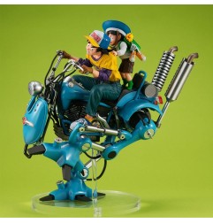 Dragonball Z Desktop Real McCoy EX - Diorama Son Goku & Son Gohan & Robot with two legs 20 cm