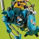 Dragonball Z Desktop Real McCoy EX - Diorama Son Goku & Son Gohan & Robot with two legs 20 cm