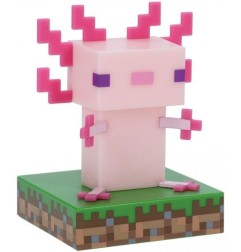 Minecraft - Veilleuse Icon Axolotl