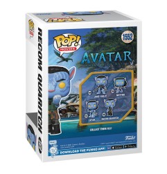 Avatar : La Voie de l'eau - Figurine POP! Recom Quaritch 9 cm