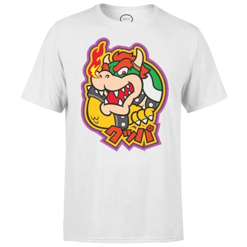 Nintendo - T-Shirt Bowser Kanji 