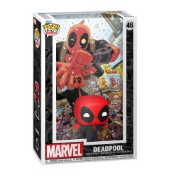 Marvel - Figurine POP! Comic Cover Deadpool (2025) 1 Deadpool in Black Suit 9 cm