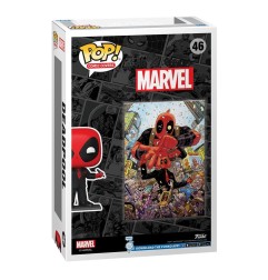 Marvel - POP! Comic Cover Vinyl Figurine Deadpool (2025) 1 Deadpool in Black Suit 9 cm