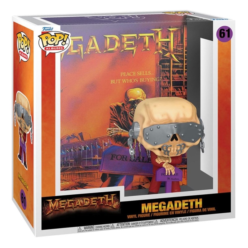 Megadeth - POP! Albums Vinyl Figurine PSBWB 9 cm