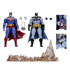 DC Comics - DC Multiverse pack de 2 figurines Bizarro & Batzarro 18 cm
