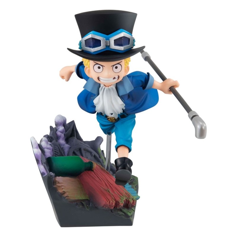 One Piece - G.E.M. Series statuette PVC Sabo Run! Run! Run! 13 cm