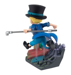One Piece - Statuette G.E.M. Series Sabo Run! Run! Run! 13 cm