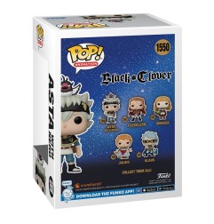 Black Clover - POP! Animation Vinyl figurine Asta w/Nero 9 cm