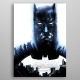 DC Comics - Poster en métal Batman Light Absorption Heart of Gotham 10 x 14 cm