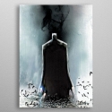 DC Comics - Poster en métal Batman Light Absorption Black Mirror 32 x 45 cm