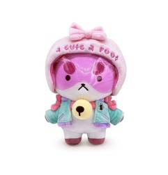 Bee and PuppyCat - Bee and Puppycat peluche Puppycat Outfit 22 cm