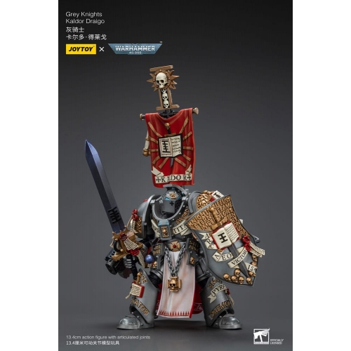 Warhammer 40k - Figurine 1/18 Grey Knights Kaldor Draigo 12 cm