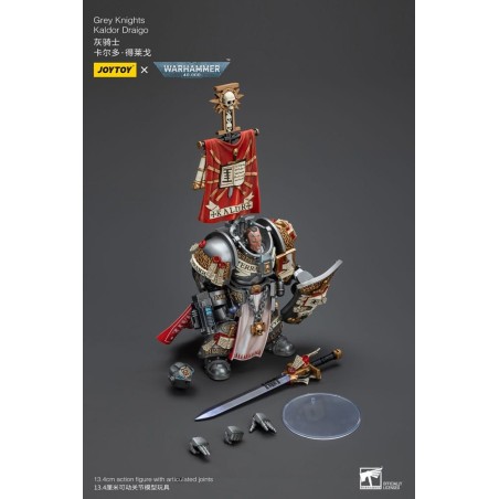 Warhammer 40k - Figurine 1/18 Grey Knights Kaldor Draigo 12 cm
