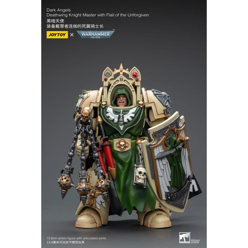 Warhammer - 40k figurine 1/18 Dark Angels Deathwing Knight Master with Flail of the Unforgiven 12 cm