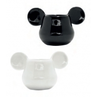 Mickey Mouse - Pack 2 tasses Espresso 3D Noir & Blanc