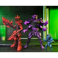 Les Tortues Ninja  (Mirage Comics) - Figurines Shredder Clones Box Set 18 cm