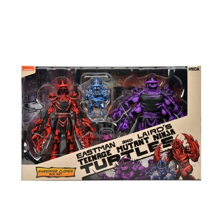 Tortues Ninja - Teenage Mutant Ninja Turtles (Mirage Comics) figurines Shredder Clones Box Set 18 cm