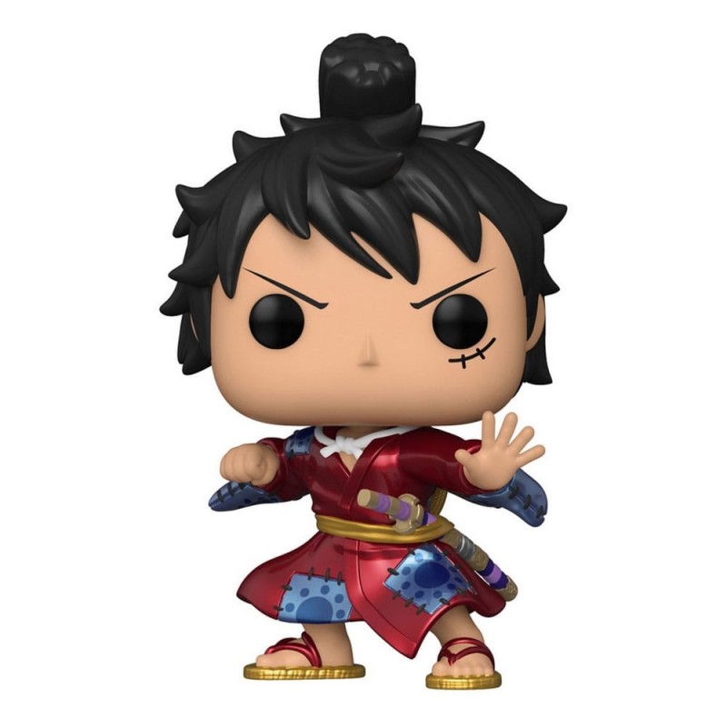 One Piece - Figurine POP! Animation Vinyl Luffy in Kimono(MT) Exclusive 9 cm