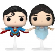 Superman - Pack 2 Figurines POP! Superman & Lois Flying 9 cm