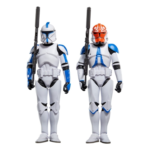 Star Wars : Ahsoka Black Series - Pack 2 figurines Phase I Clone Trooper Lieutenant & 332nd Ahsoka's Clone Trooper 15 cm